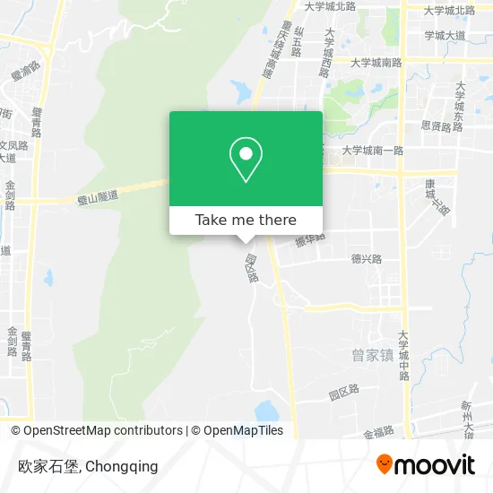 欧家石堡 map