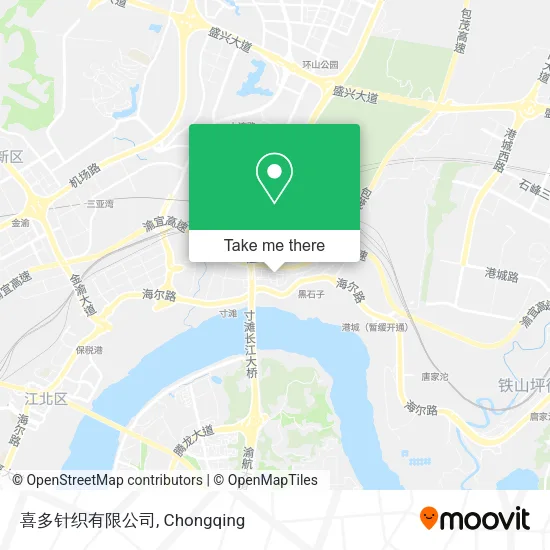 喜多针织有限公司 map