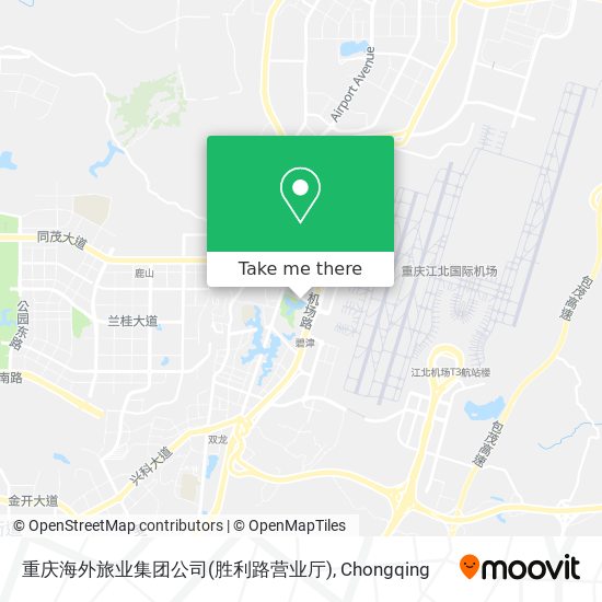 重庆海外旅业集团公司(胜利路营业厅) map