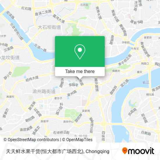 天天鲜水果干货(恒大都市广场西北) map