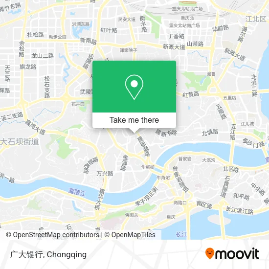 广大银行 map