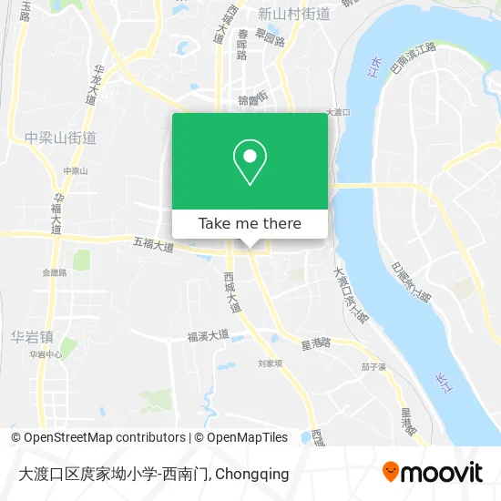 大渡口区庹家坳小学-西南门 map