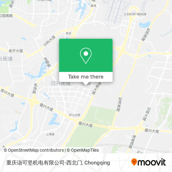 重庆诣可坚机电有限公司-西北门 map