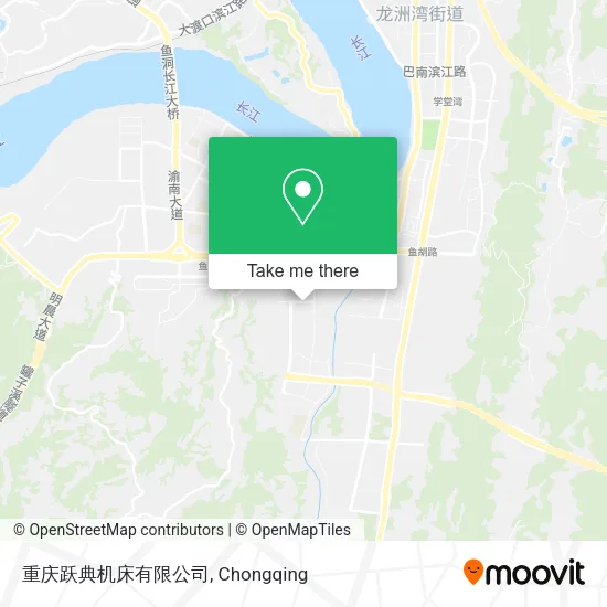 重庆跃典机床有限公司 map