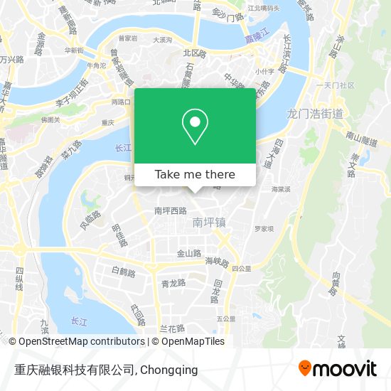 重庆融银科技有限公司 map