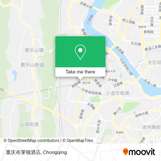 重庆布莱顿酒店 map