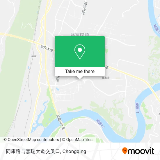 同康路与嘉瑞大道交叉口 map