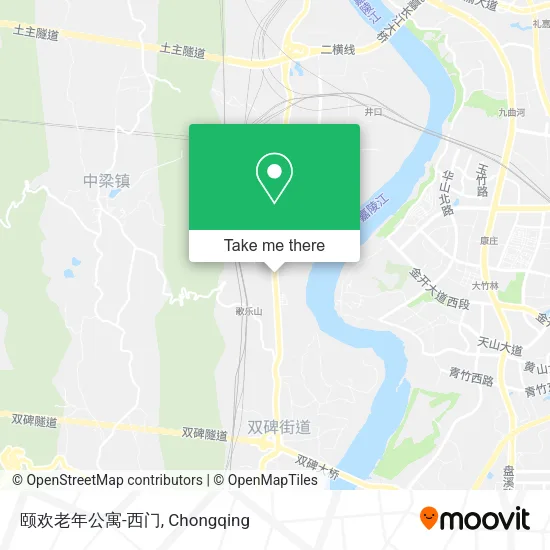 颐欢老年公寓-西门 map