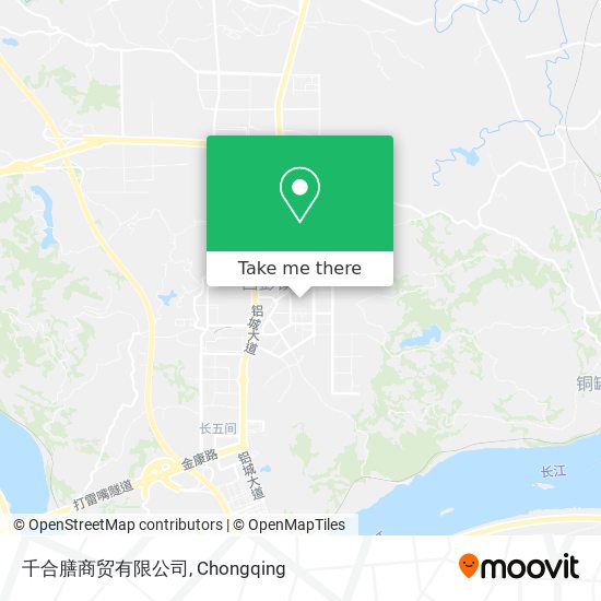 千合膳商贸有限公司 map