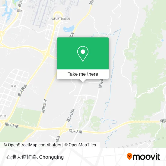 石港大道辅路 map