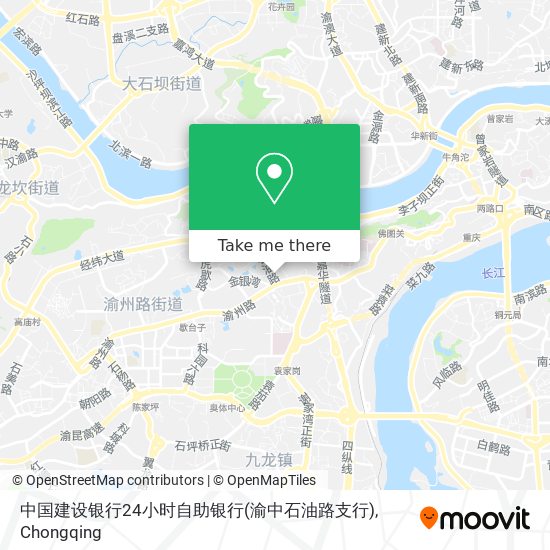 中国建设银行24小时自助银行(渝中石油路支行) map