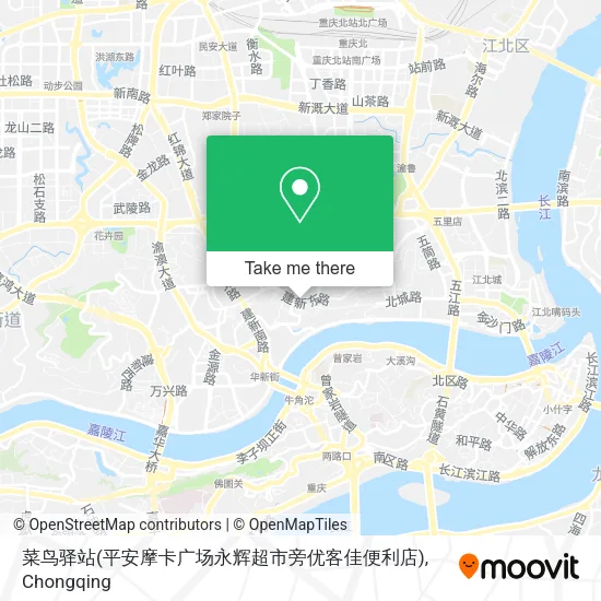 菜鸟驿站(平安摩卡广场永辉超市旁优客佳便利店) map