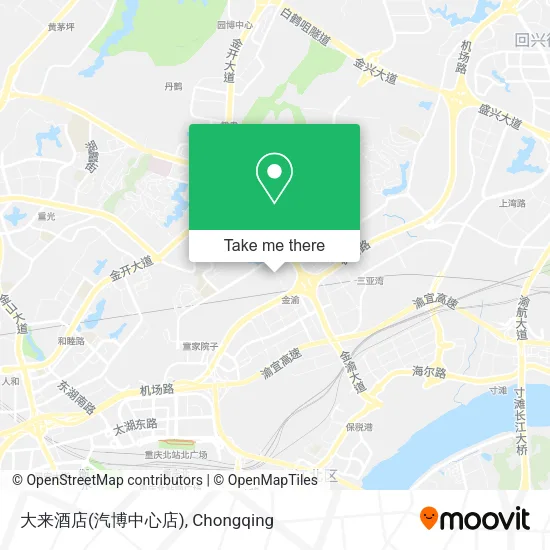 大来酒店(汽博中心店) map
