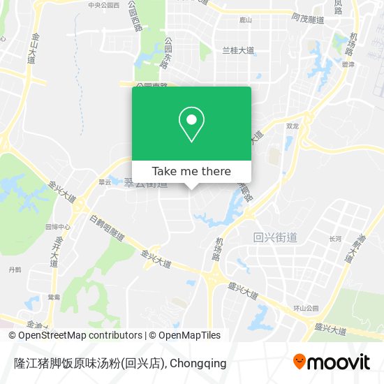 隆江猪脚饭原味汤粉(回兴店) map
