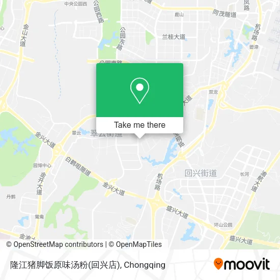 隆江猪脚饭原味汤粉(回兴店) map