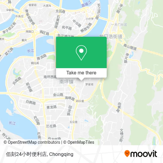 佰刻24小时便利店 map