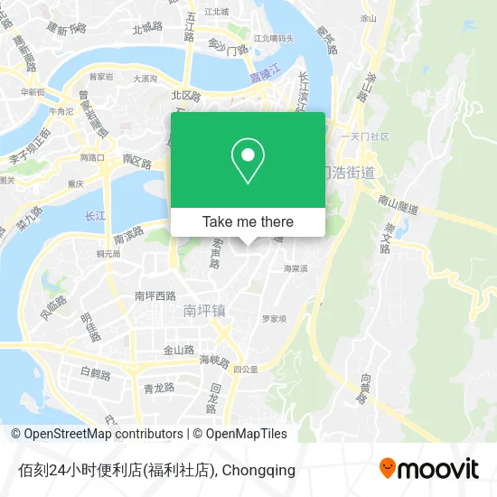佰刻24小时便利店(福利社店) map