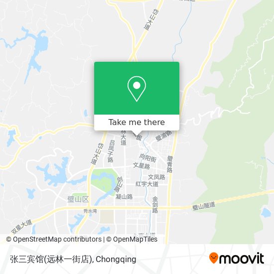 张三宾馆(远林一街店) map