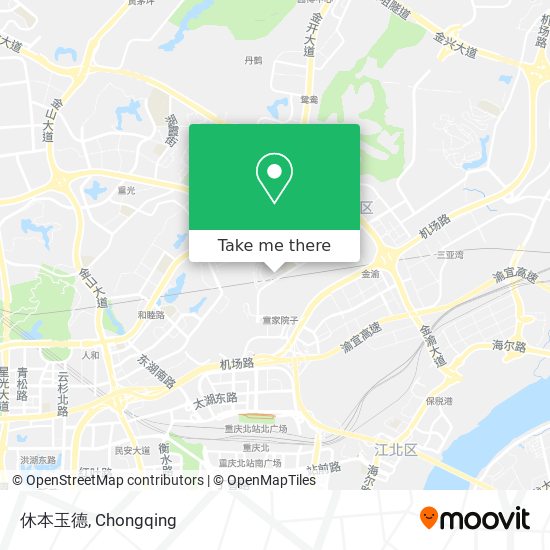 休本玉德 map