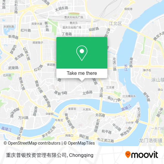 重庆普银投资管理有限公司 map
