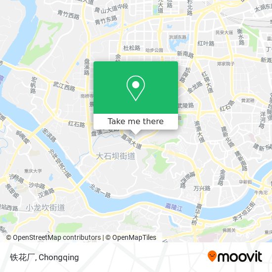 铁花厂 map