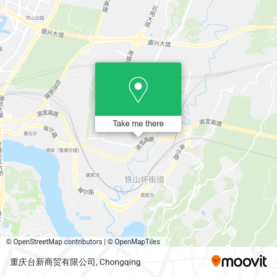 重庆台新商贸有限公司 map