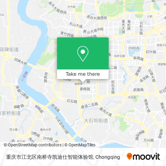 重庆市江北区南桥寺凯迪仕智能体验馆 map