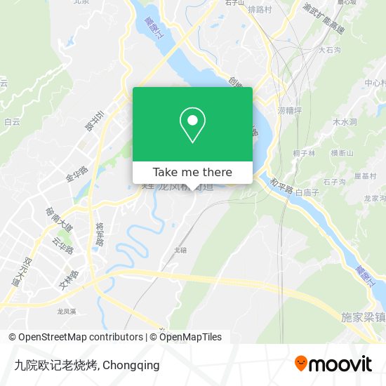 九院欧记老烧烤 map