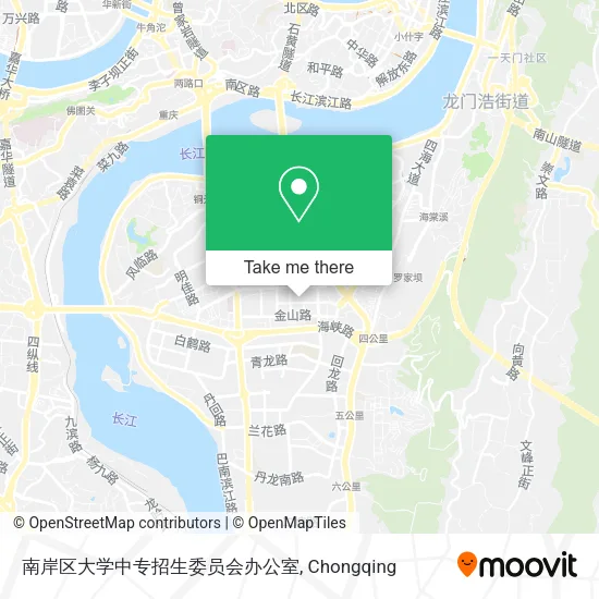 南岸区大学中专招生委员会办公室 map