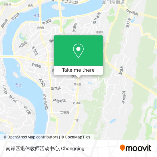 南岸区退休教师活动中心 map