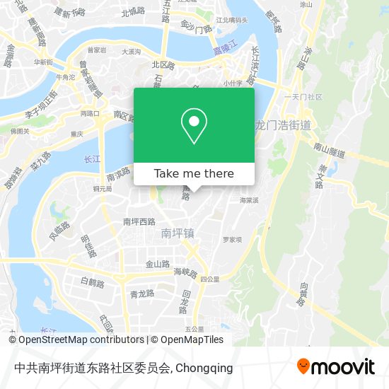 中共南坪街道东路社区委员会 map