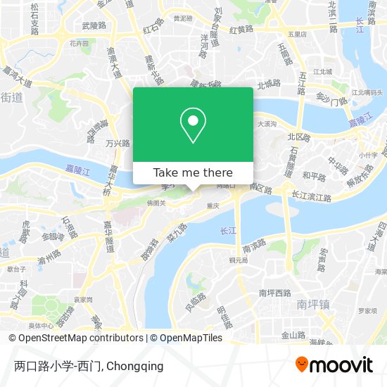 两口路小学-西门 map