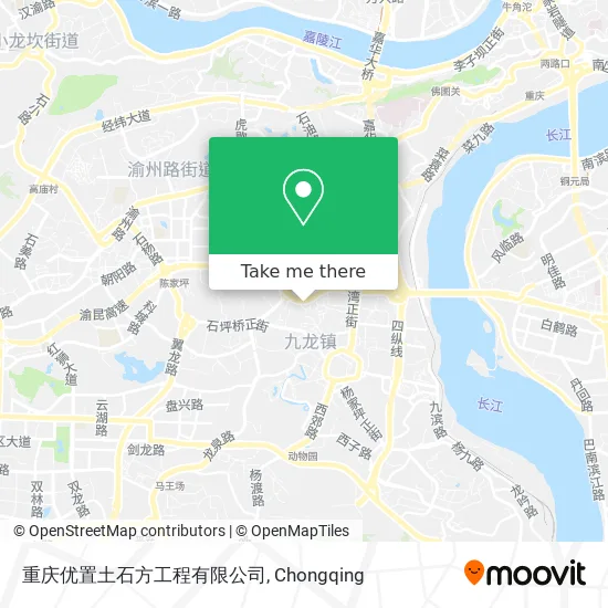 重庆优置土石方工程有限公司 map