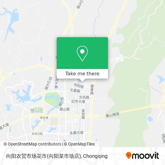 向阳农贸市场花市(向阳菜市场店) map