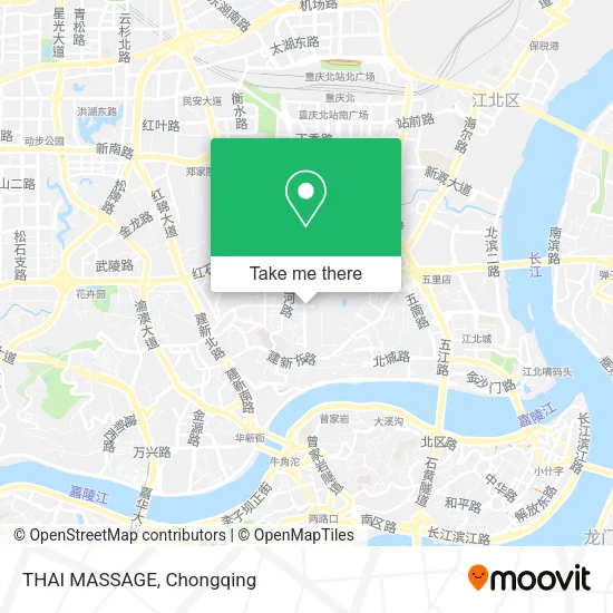 THAI MASSAGE map