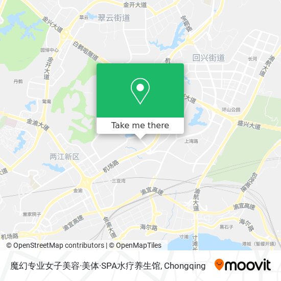 魔幻专业女子美容·美体·SPA水疗养生馆 map