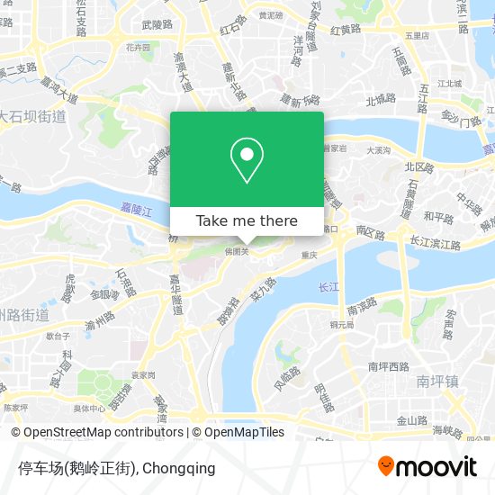 停车场(鹅岭正街) map