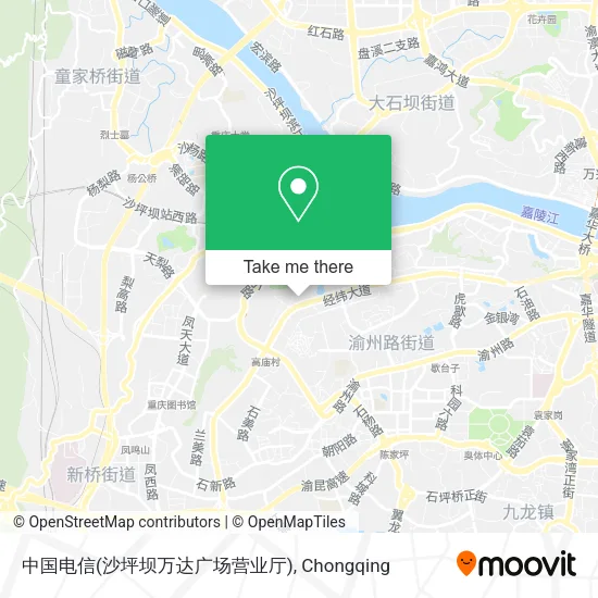 中国电信(沙坪坝万达广场营业厅) map