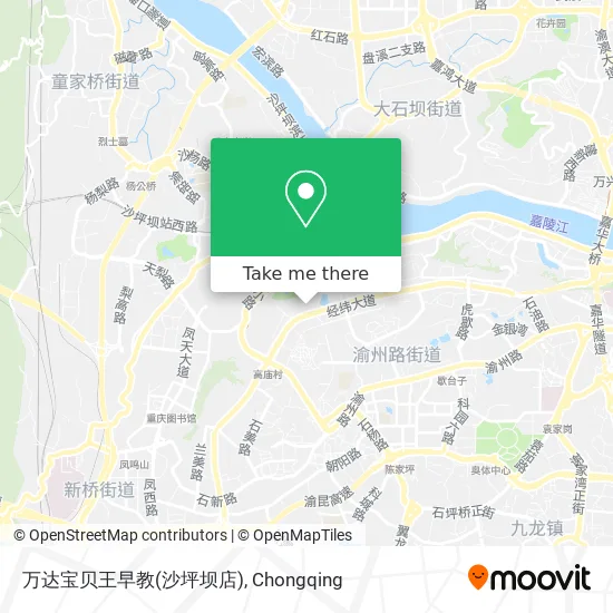 万达宝贝王早教(沙坪坝店) map