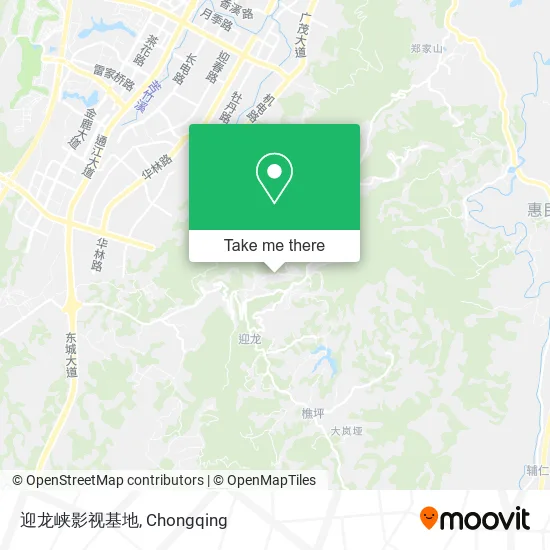 迎龙峡影视基地 map