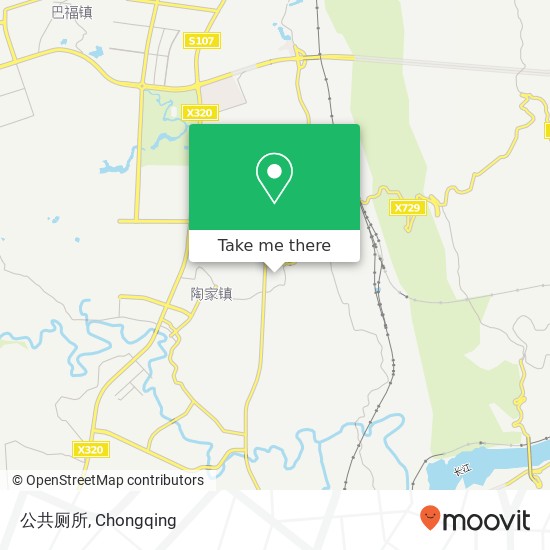 公共厕所 map