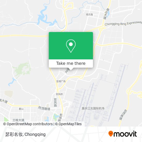 瑟彩名妆 map