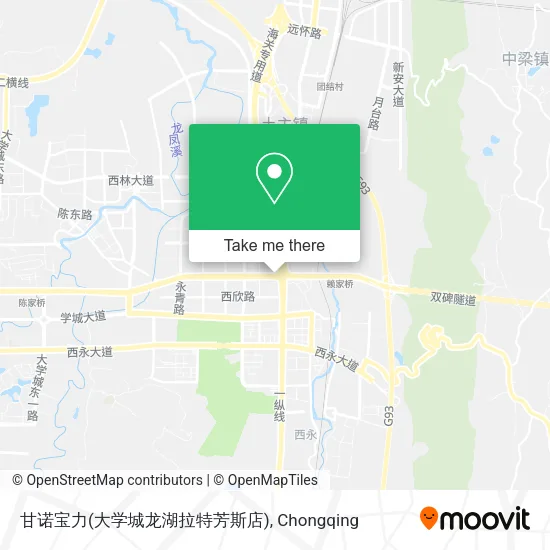 甘诺宝力(大学城龙湖拉特芳斯店) map