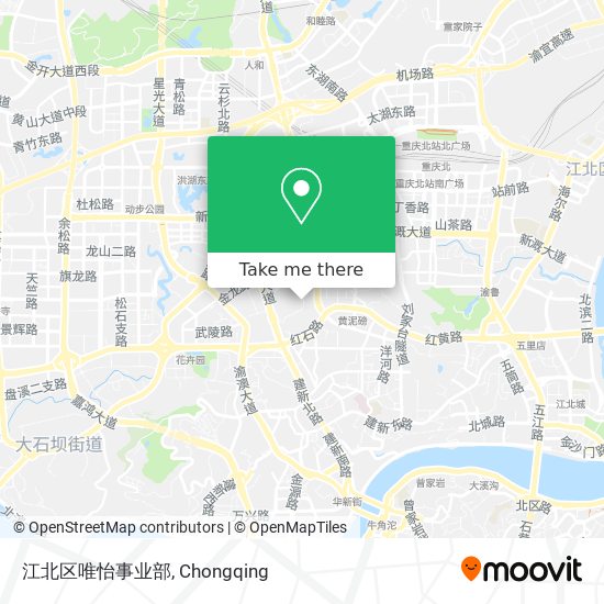 江北区唯怡事业部 map