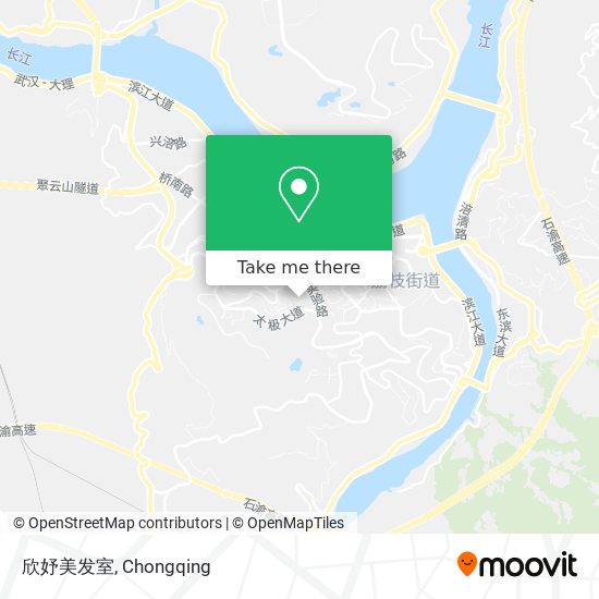 欣妤美发室 map
