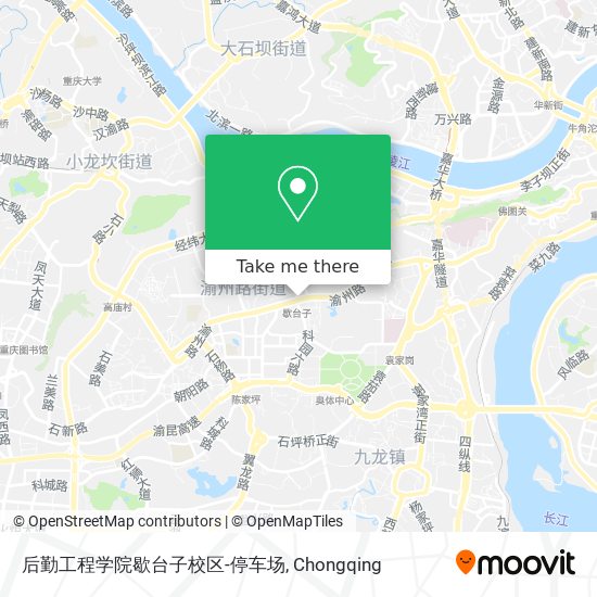 后勤工程学院歇台子校区-停车场 map