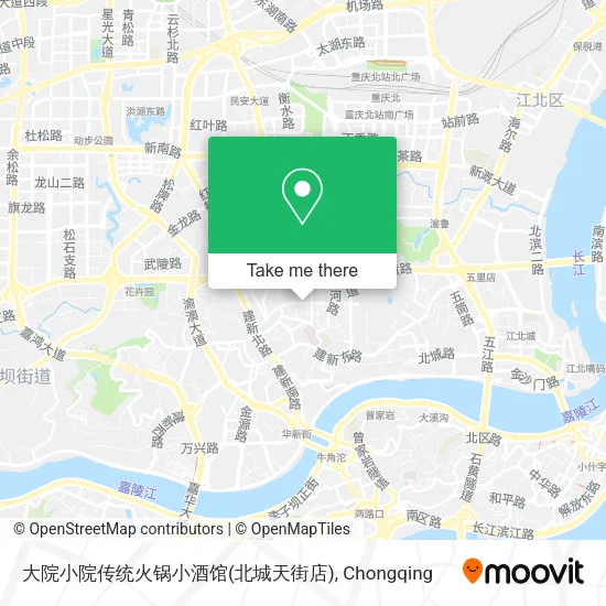 大院小院传统火锅小酒馆(北城天街店) map