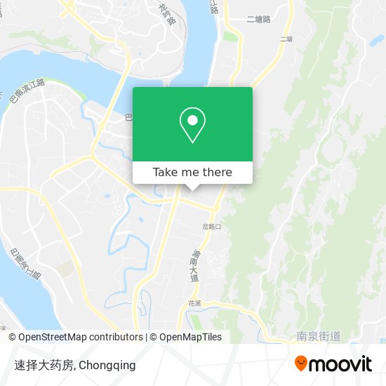 速择大药房 map