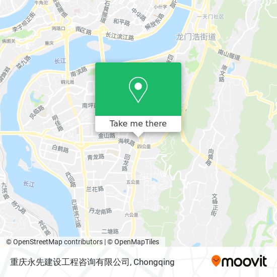 重庆永先建设工程咨询有限公司 map