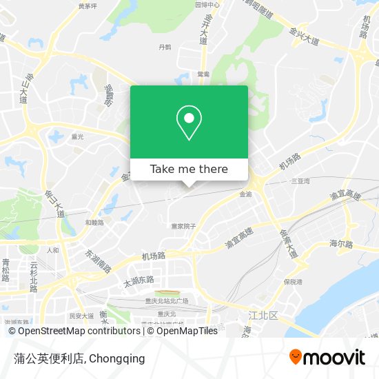 蒲公英便利店 map